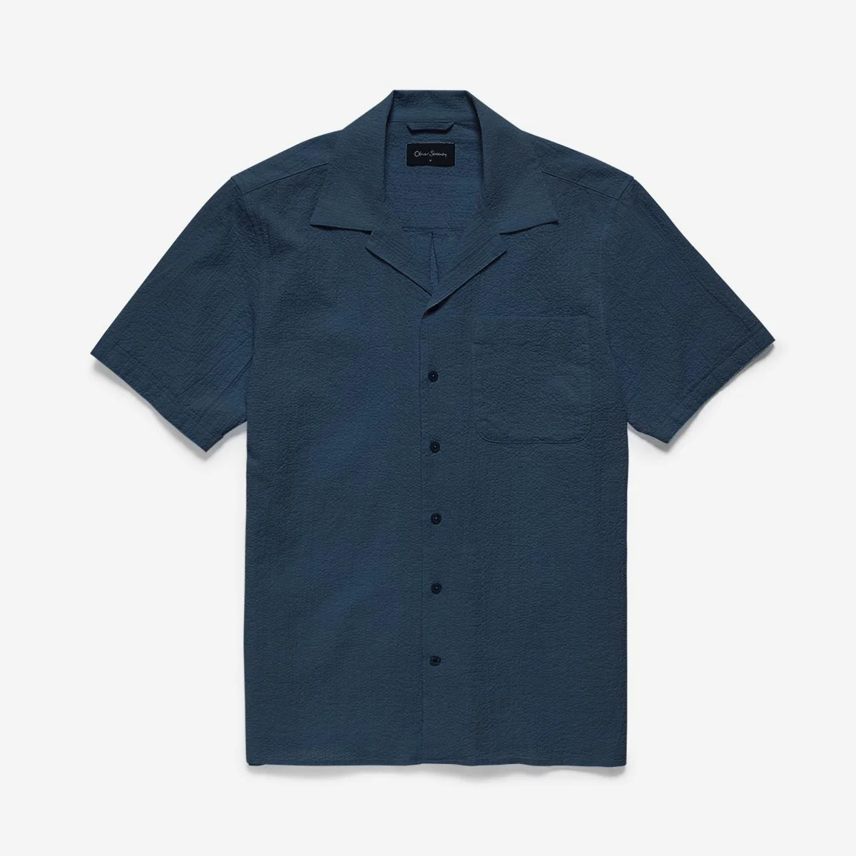 Ravenshead Navy Seersucker