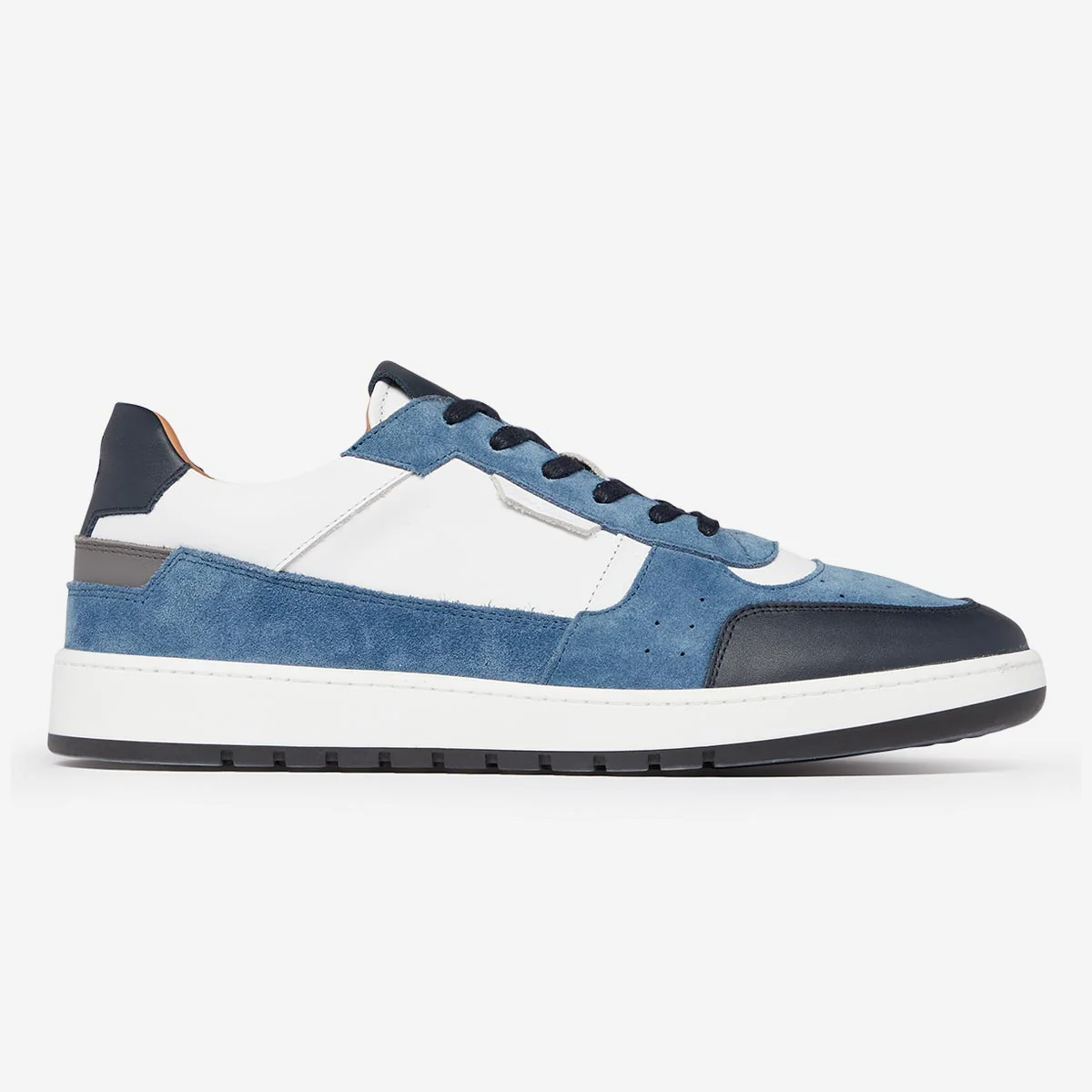 Noura White/Navy 3 Noura White/Navy