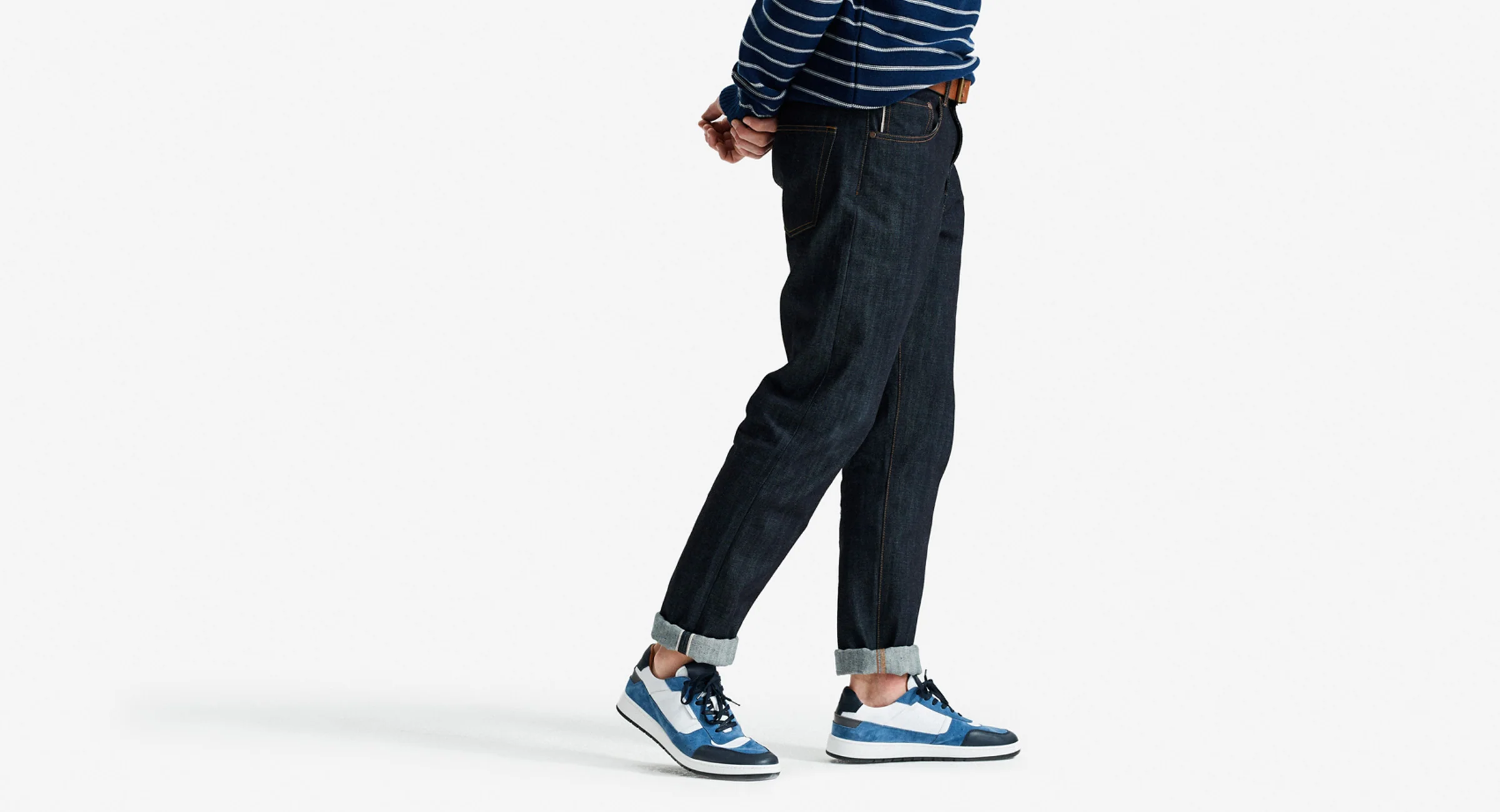 Noura White/Navy 9 Noura White/Navy