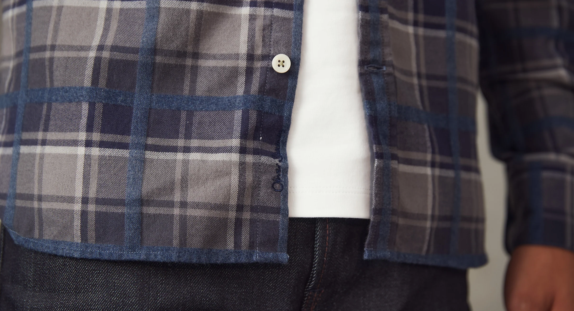 Censo Grey Blue Check 8 Censo Grey Blue Check