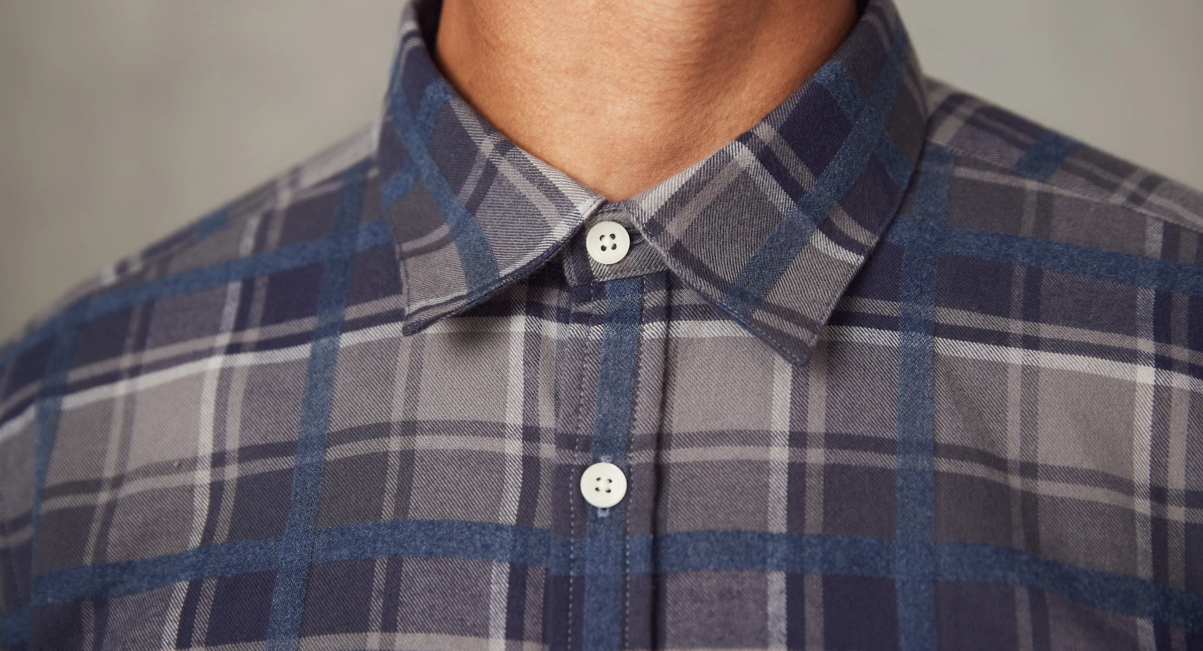 Censo Grey Blue Check 9 Censo Grey Blue Check