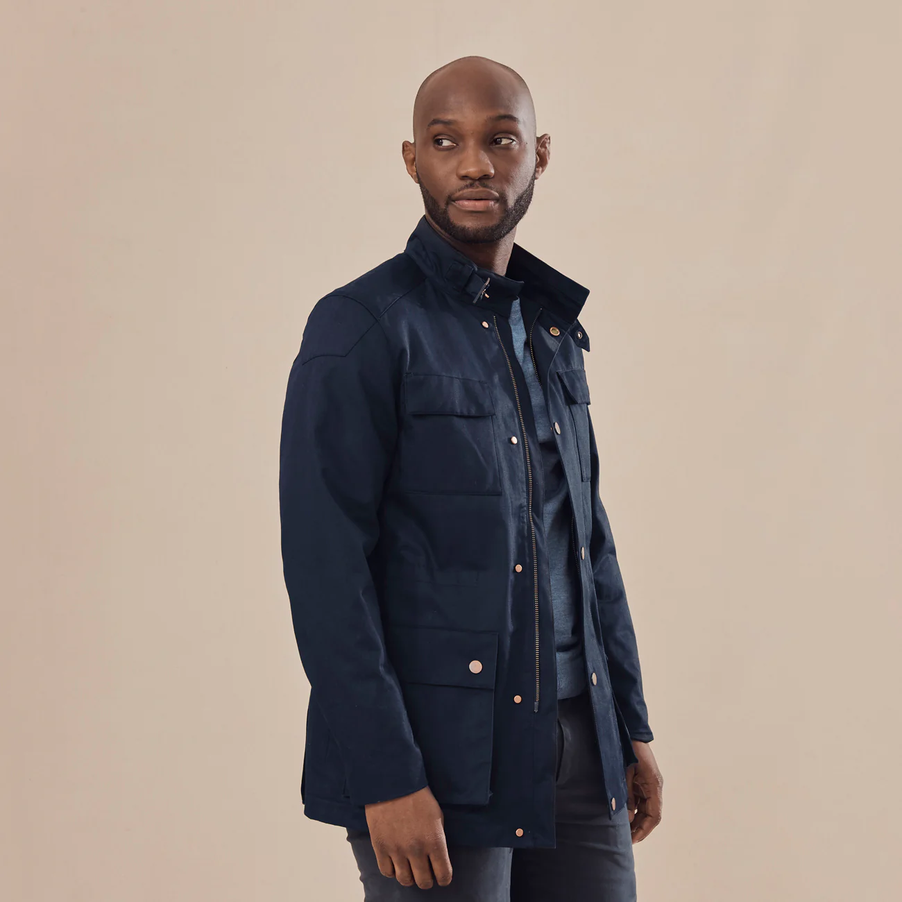 Edwinstowe Waxed Cotton Field Jacket 3 Edwinstowe Waxed Cotton Field Jacket