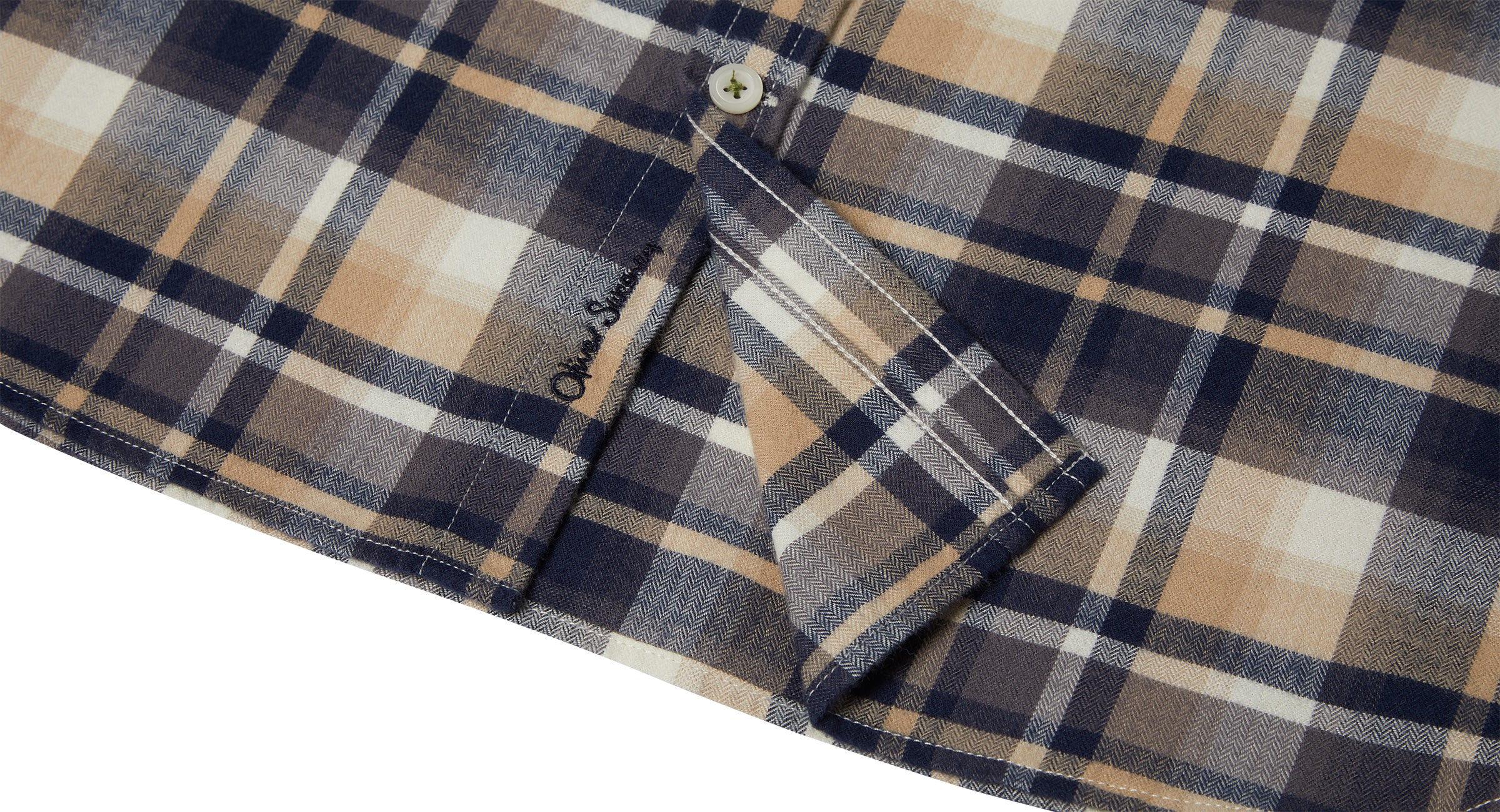 Censo Navy/Beige Check 15 Censo Navy/Beige Check