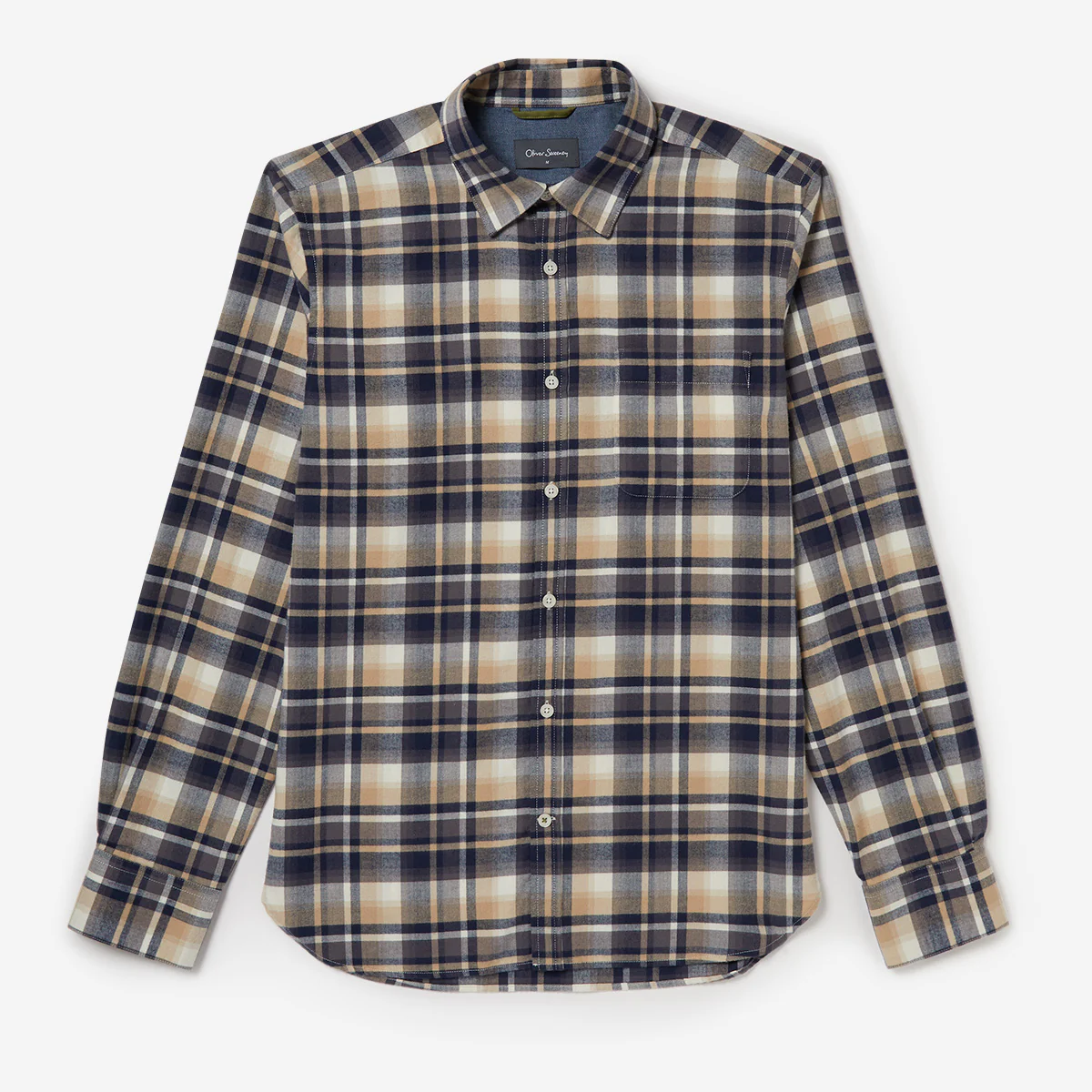 Censo Navy/Beige Check 2 Censo Navy/Beige Check